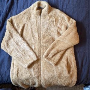 J. Crew fuzzy cardigan, Size Large